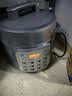 美的（Midea）有钛青瓷0涂层营养蒸电压力锅5L 智能预约多功能一体高压电饭锅MY-E5811G家用4-6人开盖火锅电饭煲 实拍图