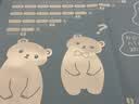 梓晨食品级硅胶餐垫小学生40x60午餐书桌垫子防水防油防烫免洗餐布套 实拍图