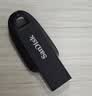 闪迪（Sandisk）128GB USB3.2 U盘 CZ550黑色 读速100MB/s 安全加密 数据恢复 学习办公电脑车载 高速大容量优盘 实拍图