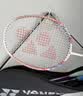 尤尼克斯（YONEX）羽毛球拍天斧进攻高磅全碳素进阶耐打AX10白粉红单拍已穿线附手胶 实拍图