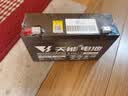 天能电池儿童电动车电瓶6V12AH两轮摩托车四轮玩具汽车12v电池通用 实拍图