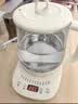 小熊（Bear）养生壶煮茶器 1.5升大容量电热水壶煮水壶烧水壶恒温壶 家用办公室多功能恒温水壶花茶壶泡茶壶 【高硼硅玻璃壶】YSH-J15W8 1.5L 实拍图