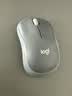 罗技（Logitech）M185鼠标 无线鼠标 办公鼠标 对称鼠标 黑色灰边 带无线2.4G接收器 实拍图