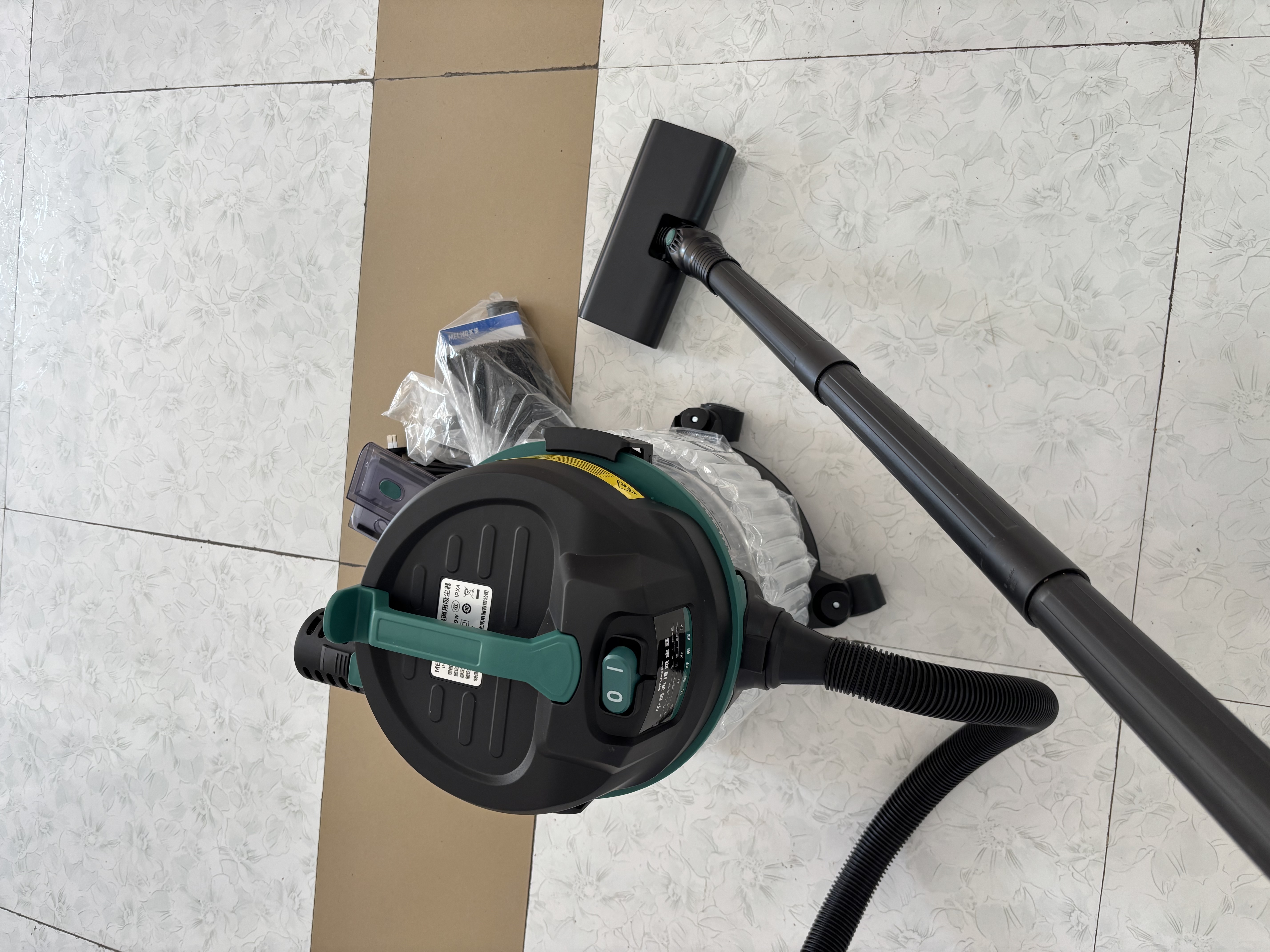 美菱家用吸尘器工业大功率超强吸力装修美缝专用酒店办公室仓库车用商用地毯开荒桶式吸拖一体吸尘机 实拍图