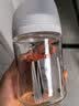 贝亲（Pigeon）玻璃奶瓶宽口径防胀气160ml S号奶嘴 1月+ AA186  实拍图