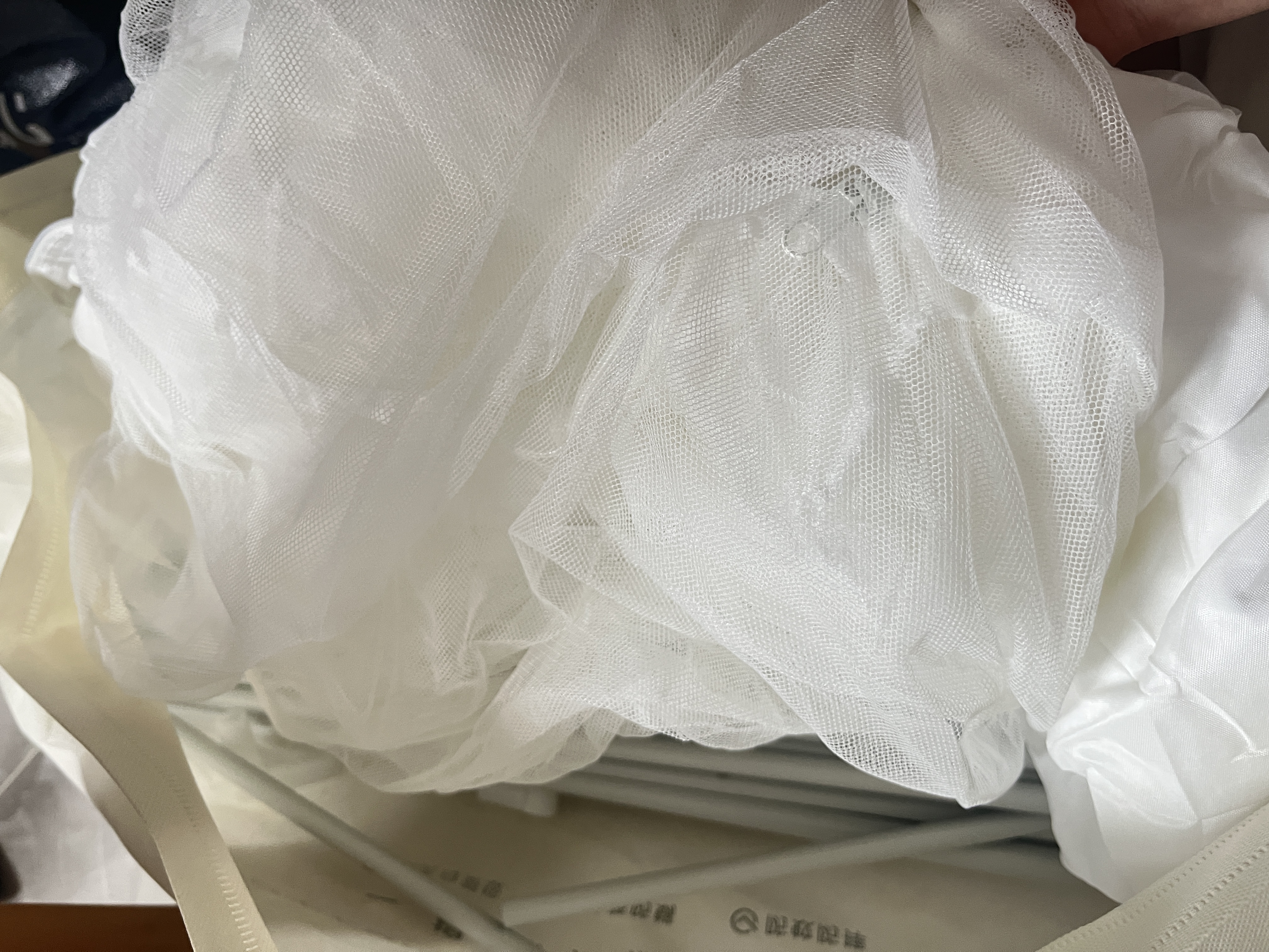 懒无限初高中学生宿舍蚊帐 上下铺通用蚊帐架 0.9m单开门带防尘顶 实拍图
