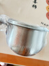 双枪（Suncha）奶锅 316L不锈钢0涂层婴儿宝宝辅食锅小奶锅汤锅煮面锅16cm带盖 实拍图