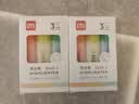 得力（deli）【开学必备】大容量手3色荧光笔 学生考试重点醒目标记笔 办公记号笔帐可用 3支/盒 S628-3 实拍图