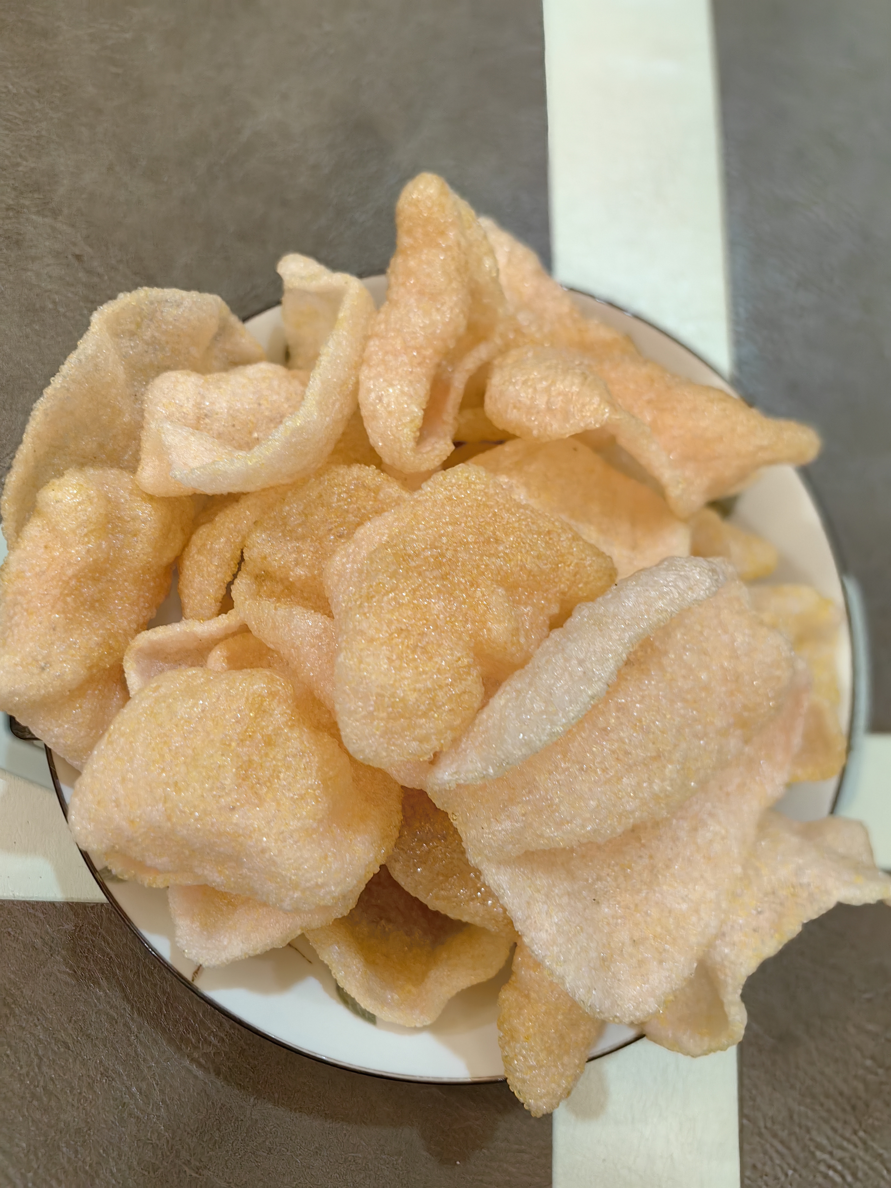 禾煜 虾片 500g   一级品油炸龙虾片 自己炸膨化零食 休闲食品 实拍图