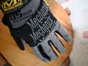 MECHANIX WEAR 美国超级技师 SPECIALTY 0.5超薄户外骑行防风防护战术手套 黑灰拼（新版） M 实拍图