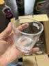 几物森林 玻璃杯啤酒杯洋酒杯烈酒杯家用威士忌洋酒杯水杯套装四方杯6只装 实拍图