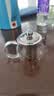 金灶（KAMJOVE）小容量迷你玻璃花茶壶泡茶壶飘逸杯茶道杯过滤茶具小茶壶一人用 AM-713 150ml 实拍图
