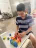 COODORA小学正方体形小块积木层层叠数学教具儿童益智拼装玩具 实拍图