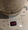 美的（Midea）有钛0涂层轻音养生壶恒温调奶烧水壶花茶壶电水壶0胶水316L不锈钢茶篮1.5LMK-YS15P301A-T 实拍图