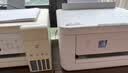 爱普生（EPSON）【6代新品】L4356墨仓式彩色无线AI学习打印机一体机家用/办公  L4266升级版(自动双面 液晶屏 白) 实拍图