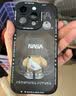 奶小鸭（NEYAA）适用苹果16pro手机壳 iphone16pro保护套镜头全包硅胶防摔超薄创意卡通简约网红软壳男女款 石墨黑 实拍图