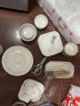 景航碗碟套装釉下彩陶瓷器餐具家用吃饭碗筷盘碟子日式简约碗具碗盘子 方形（升级大盘品锅版） 35头 实拍图