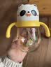 贝亲（Pigeon）熊猫小月龄防呛防漏喝水喝奶ppsu儿童学饮杯 300ml 7月+ 实拍图