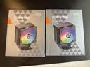 超频3（PCCOOLER）红海H4炫彩 黑色CPU风冷散热器（4热管/PWM风扇/支持12/13代1700/AM4/AM5/133mm高度） 实拍图