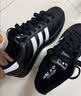 阿迪达斯（adidas）七夕礼物adidas三叶草贝壳头SUPERSTARII男女休闲鞋 JI0079 39码 实拍图