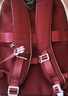 爱迪生发明家中学生书包初中生高中减负护脊男女孩双肩背包高颜值 k013-1 红色 实拍图