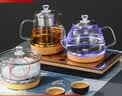 友家铺子（Biooner）全自动上水电热水壶烧水壶电茶壶煮泡茶家用办公茶台一体茶桌嵌入式茶具套装 1L 底部上水- 三件套（  37*20cm ） 实拍图