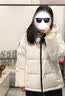 波司登（BOSIDENG）26早秋新款羽绒服90绒情侣短款连帽休闲百搭保暖外套B260245112XS 糙白8003 M 165/88A 体重约125-140斤 实拍图