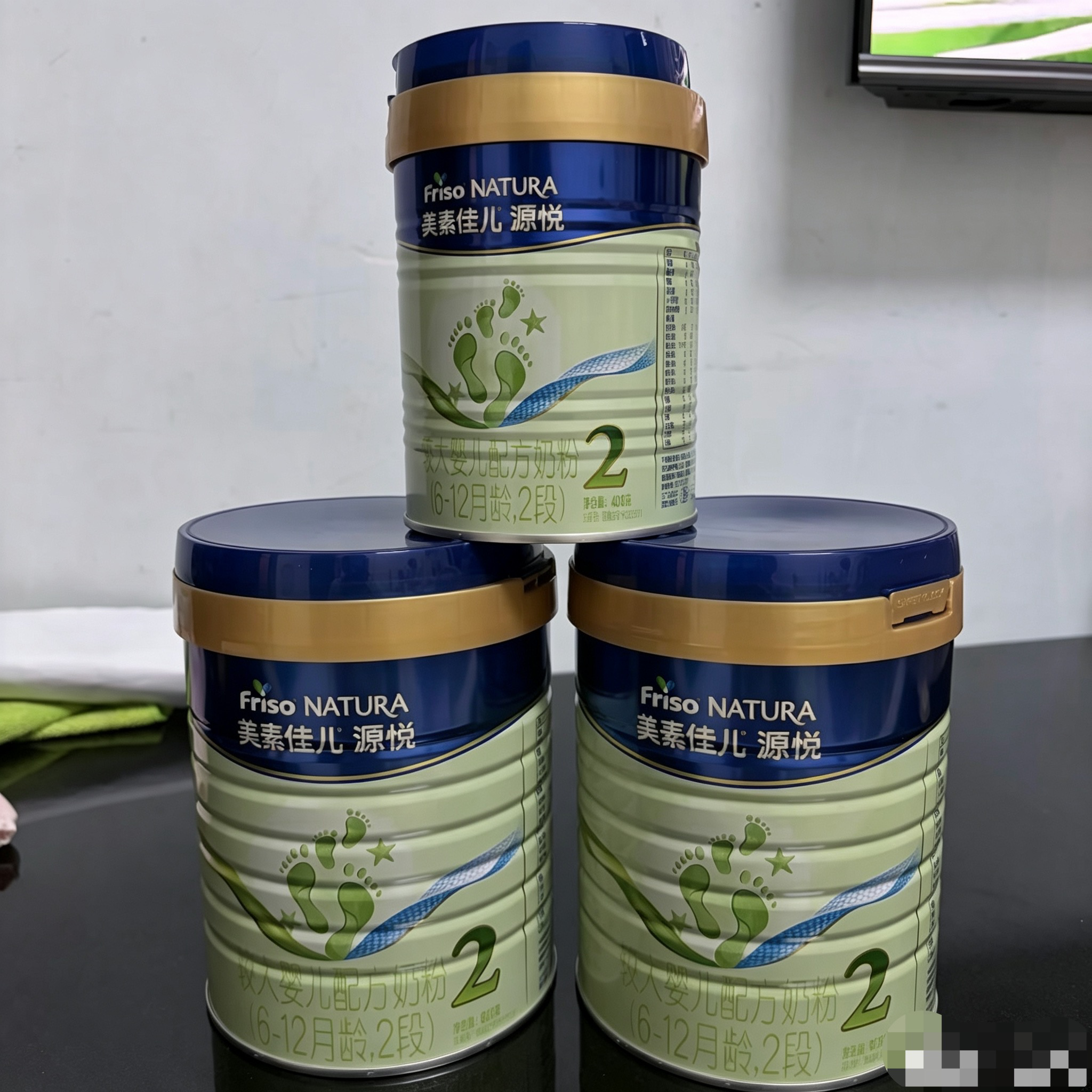 美素佳儿（Friso）美素力源悦 婴幼儿配方奶粉 荷兰原装进口 2段800g1罐 实拍图