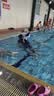 TOSWIM拓胜游泳耳塞 舒适防水贴合耳廓洗澡防进水必备 儿童款-墨鱼黑 实拍图