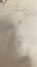 优衣库棉莫代尔混纺POLO领针织衫/短袖女装26春夏新款484607 01 乳白色 M 实拍图