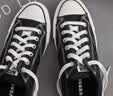 匡威（Converse）莫尔登All Star夏季男女低帮休闲滑板鞋黑色A09226C A09226C 37 实拍图