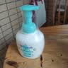 强生婴儿牛奶洗发沐浴二合一400ml 新生儿宝宝儿童洗发水沐浴露泡沫型 实拍图