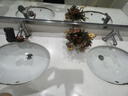美的（Midea）净水器水龙头过滤器家用自来水滤水器直饮前置过滤器厨房卫生间通用除水垢除余氯双出水可清洗滤芯 一机三芯【两年免换滤芯】 实拍图