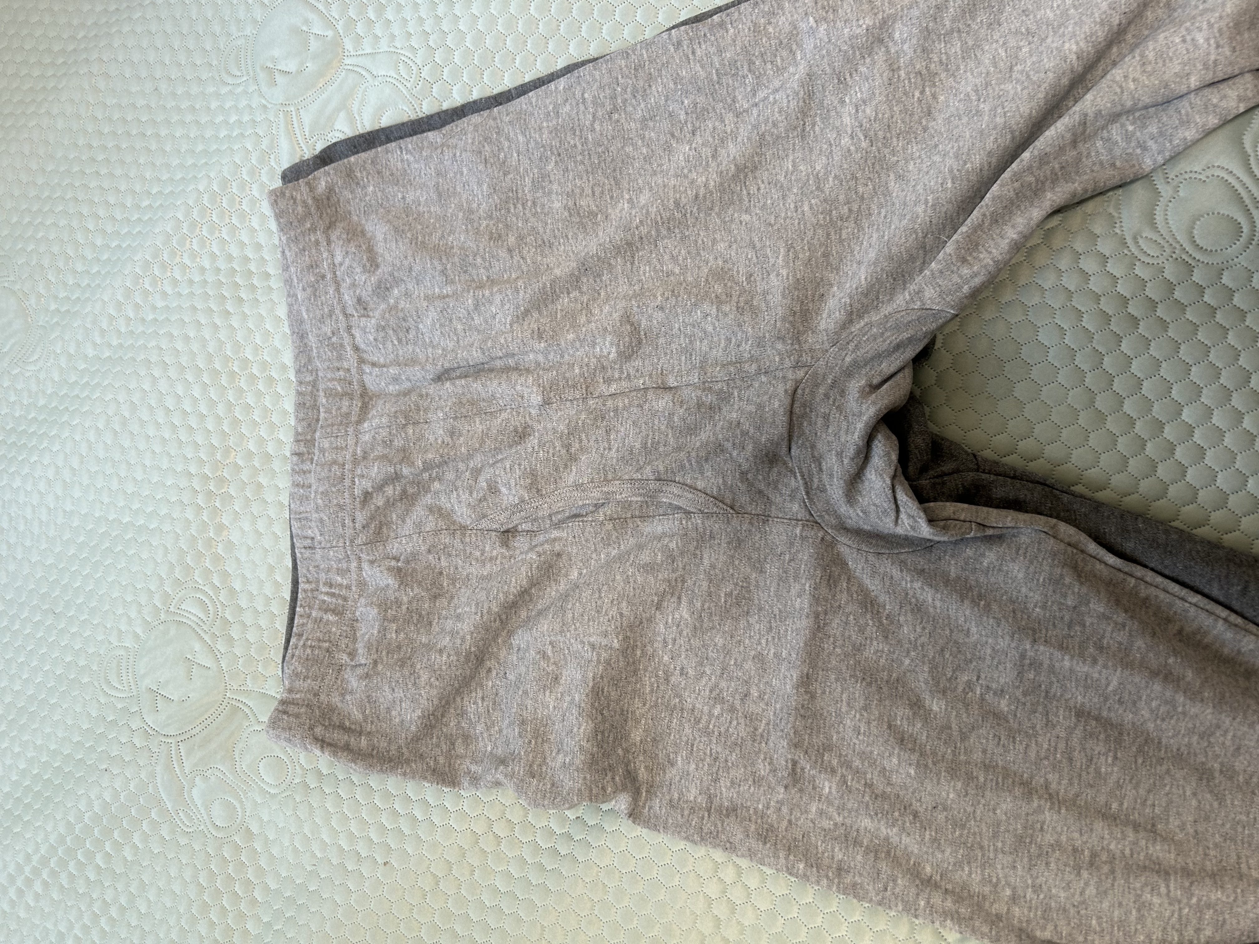 宜而爽【100%纯棉10A抑菌】秋裤男士秋冬季保暖软棉棉内衣打底裤两条装 实拍图