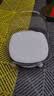 【热销爆款】儿童凳子亚克力万向轮滑轮矮凳儿童带娃小椅子小凳子 透明灰-儿童靠背小椅子 实拍图