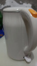 美的（Midea）热水壶烧水壶自动断电无缝一体 2.2L大容量食品级304不锈钢电水壶速沸电水壶2026新款MK-SH22M131 实拍图