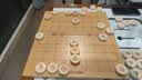 得力（deli）折叠实木中国象棋升级款木连盘实木中国象棋桌游学生开学露营套装 实拍图