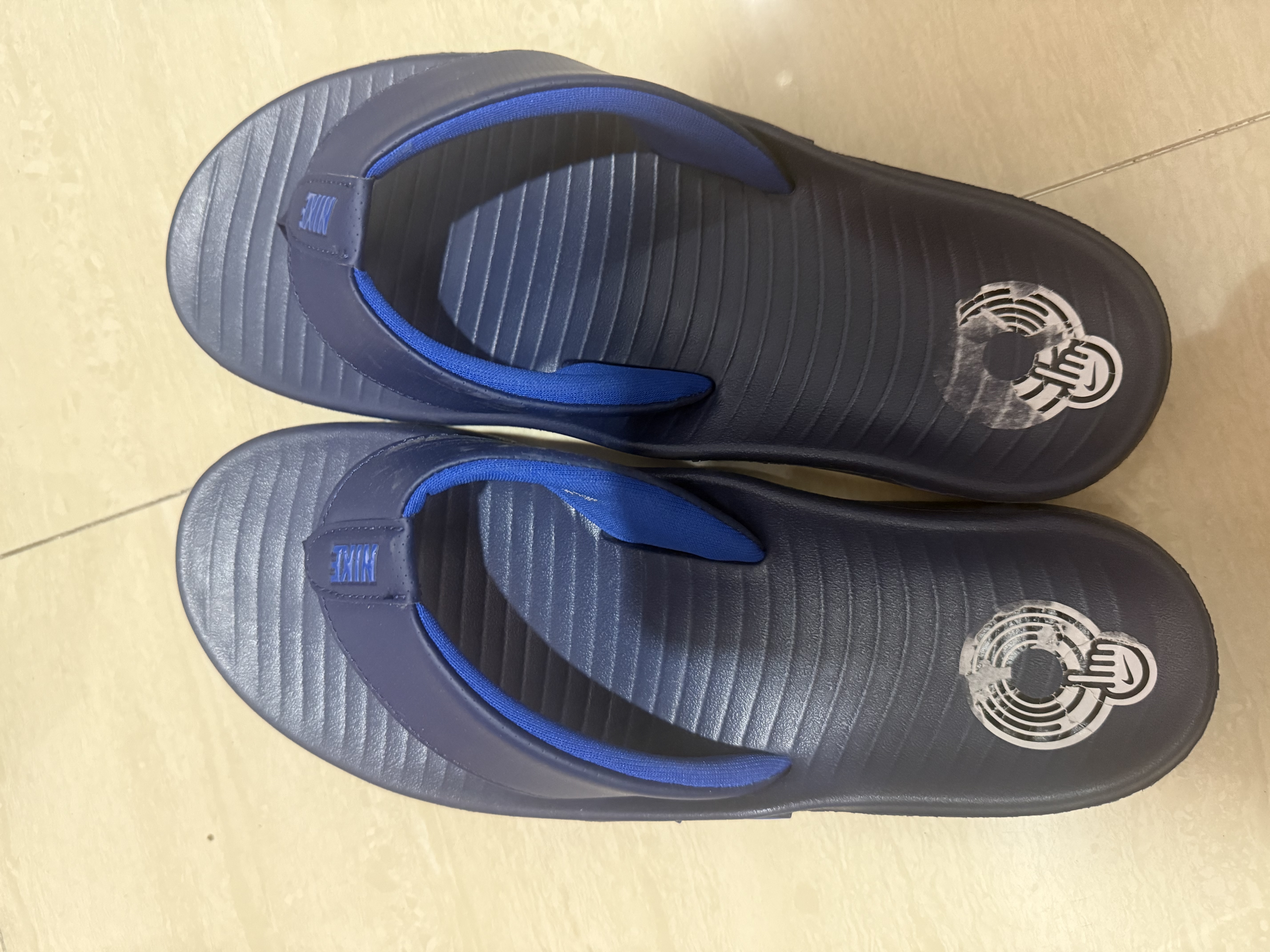 耐克NIKE男子拖鞋NIKE MARINA运动鞋IH2380-401蓝/藏青42.5 实拍图