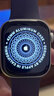 Apple/苹果 Watch S11 智能手表GPS款42毫米银色铝金属表壳雾紫色运动型表带S/M MEUT4CH/B 实拍图