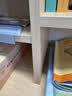 龙承匠人儿童学习桌椅套装J120实木可升降写字书桌中小学生6-18岁课桌椅子 【升级稀土抑轴灯】1.2米实木桌+吊柜+追背椅咖 赠学习大礼包 实拍图