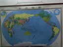 【大幅精装版】2026世界地图挂图 约1.8米*1.3米 高档仿红木挂杆 无拼接 办公室会议室书房客厅精品装饰挂图挂画墙贴 实拍图
