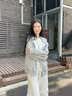 都市丽人开衫连帽卫衣外套女款2026年最新款秋季大码女装今年最流行的衣服 实拍图