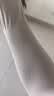 冰袖防晒袖套男女夏季防晒手套夏季防紫外线护臂防晒袖套男女情侣 冰袖*拇指款【灰色】 1双装 实拍图