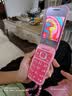 HMD芭比手机Barbie Phone礼盒套装4G全网通 传承诺基亚经典 翻盖学生备用时尚手机礼品礼物 魔力粉 实拍图