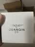 冠琴（GUANQIN）手表男士机械表雕花系列全自动镂空夜光防水商务瑞士品质国潮腕表 网带全黑黑面【明星推荐】 实拍图
