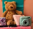 INSTAX富士instax立拍立得 一次成像相机 mini13漂浮记忆礼盒 蜜瓜绿 含10张幻梦银河相纸 实拍图