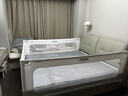 丸丫K2婴儿床围栏宝宝防摔防护栏床护栏防掉挡板免打孔灰1.8+2+2三面 实拍图