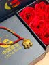 中国黄金（CHINA GOLD）平安锁黄金吊坠男女足金长命锁项链挂坠情人节送生日礼物婴儿宝宝 【今/次日达】平安锁吊坠【红绳】约0.8g 实拍图