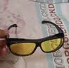 司机开车专用夜视镜防远光灯眼镜骑行防风眼镜男黑科技夜间驾驶 黑框夜视黄 实拍图
