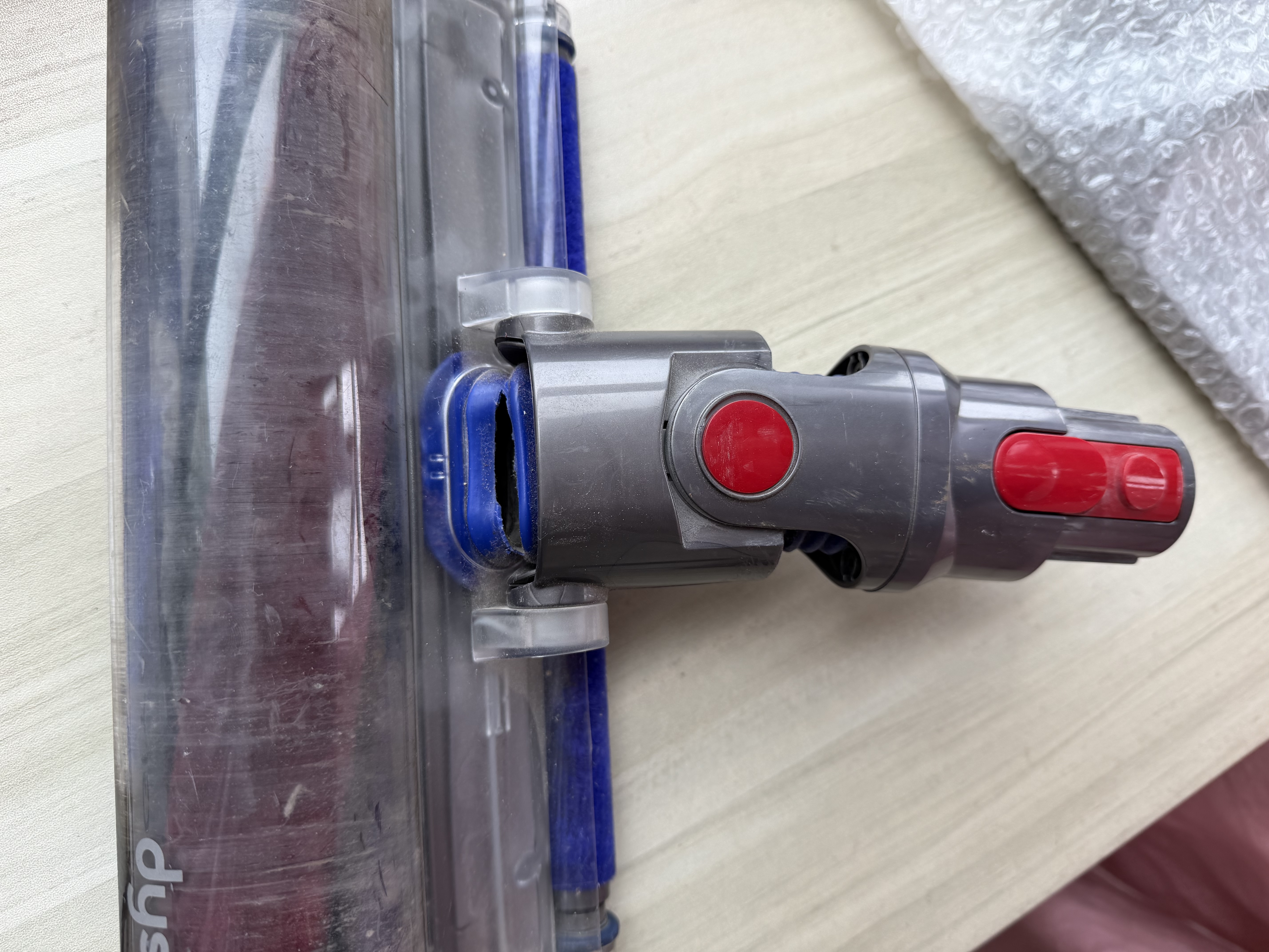 爽威适配戴森吸尘器蓝管配件V6/V7/V8/V10/V11 蓝色软管1个装 DS蓝管 实拍图